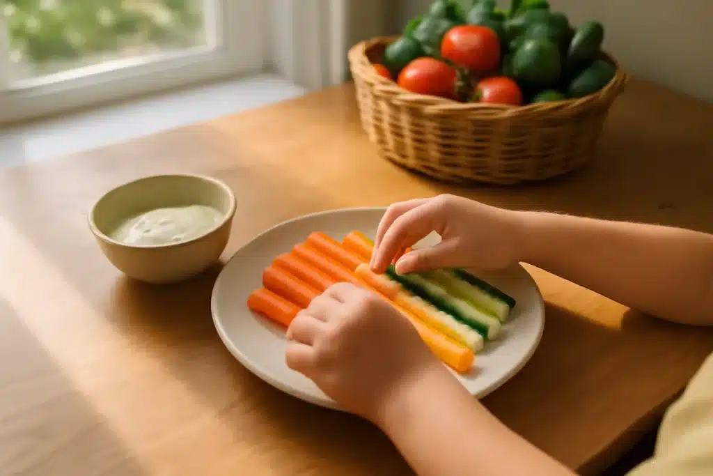 Six conseils pour faire aimer les légumes aux enfants sans drame