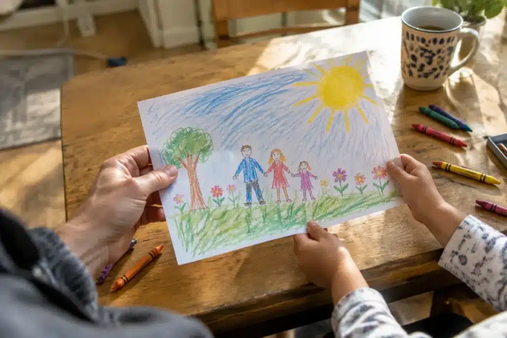 Comment réagir au dessin de votre enfant sans le démotiver ?