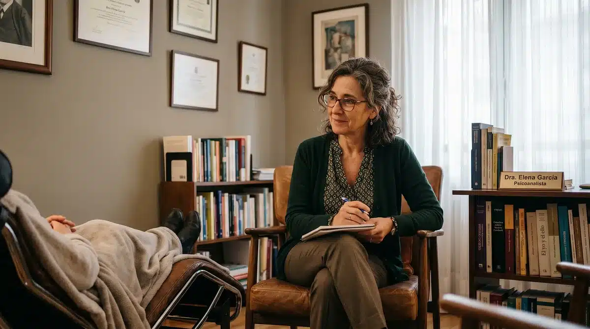 Deux mains qui se tiennent lors d'une séance de soutien psychologique en journée