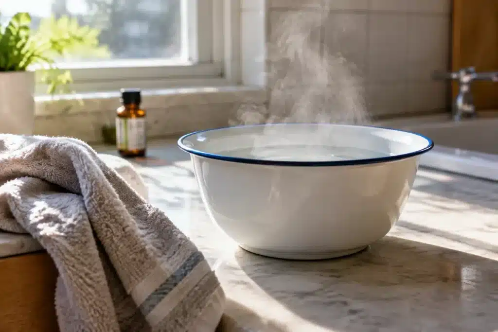 Inhalation contre le rhume : méthodes, huiles et précautions